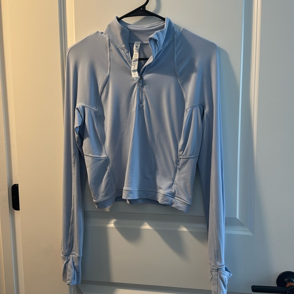 Lululemon cropped half zip